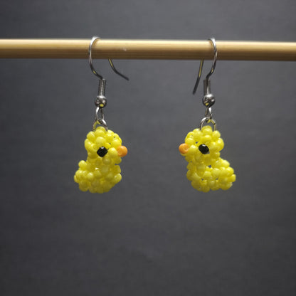 BOUCLES D'OREILLES - POUSSIN 2