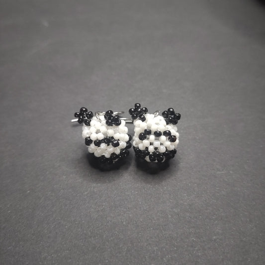 BOUCLES D'OREILLES - PANDA