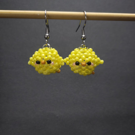 BOUCLES D'OREILLES - POUSSIN 1