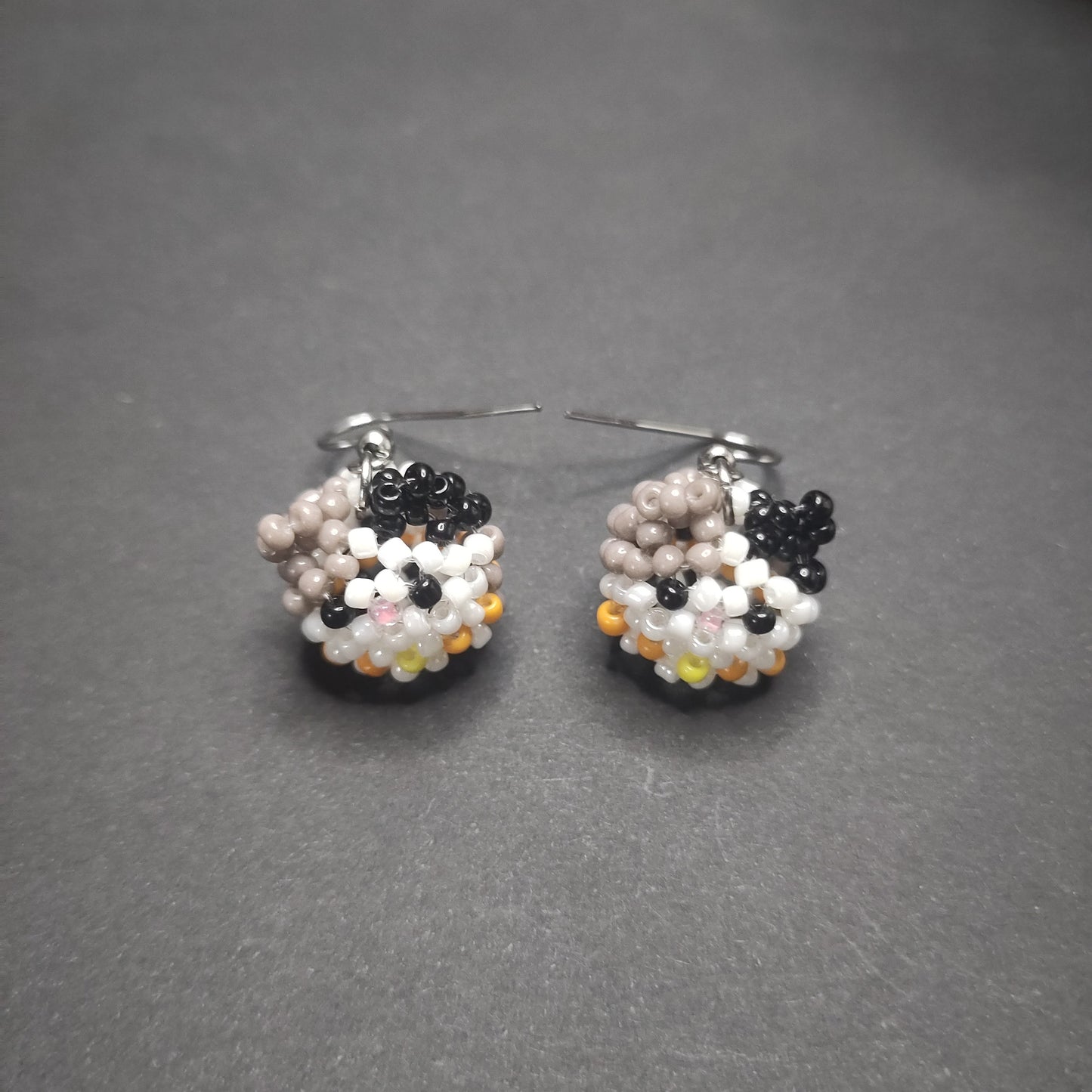 BOUCLES D'OREILLES - CHAT